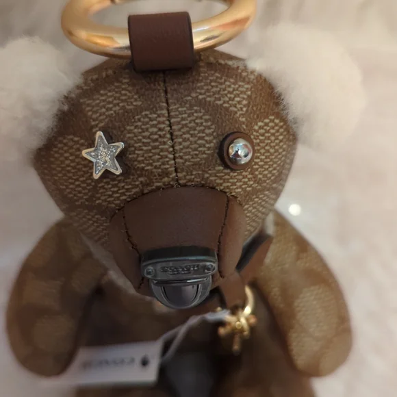 Coach Bear bag charm 🥰 NWT - Picture 4 of 6
